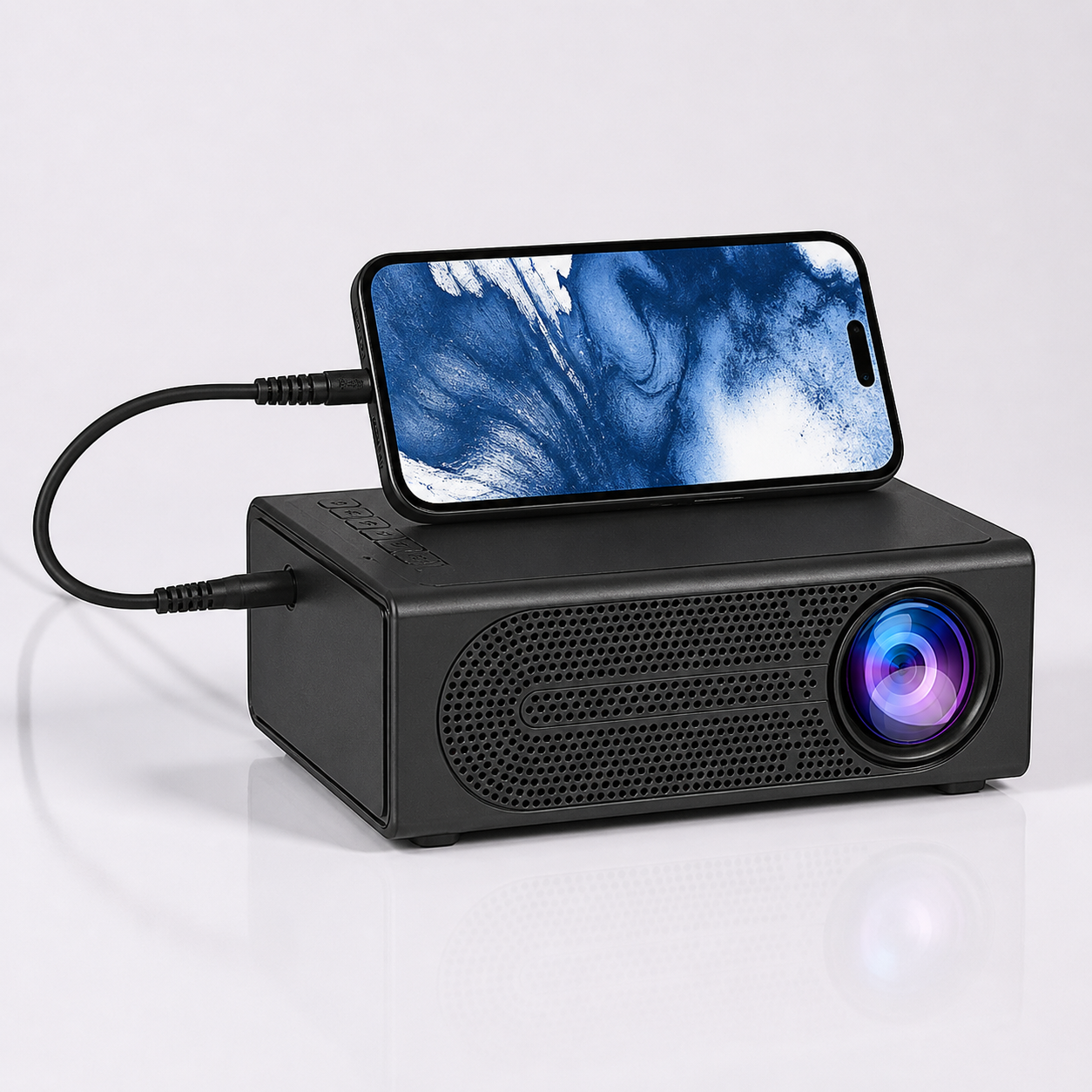 Portable Mini Projector Movies Gaming 1080P