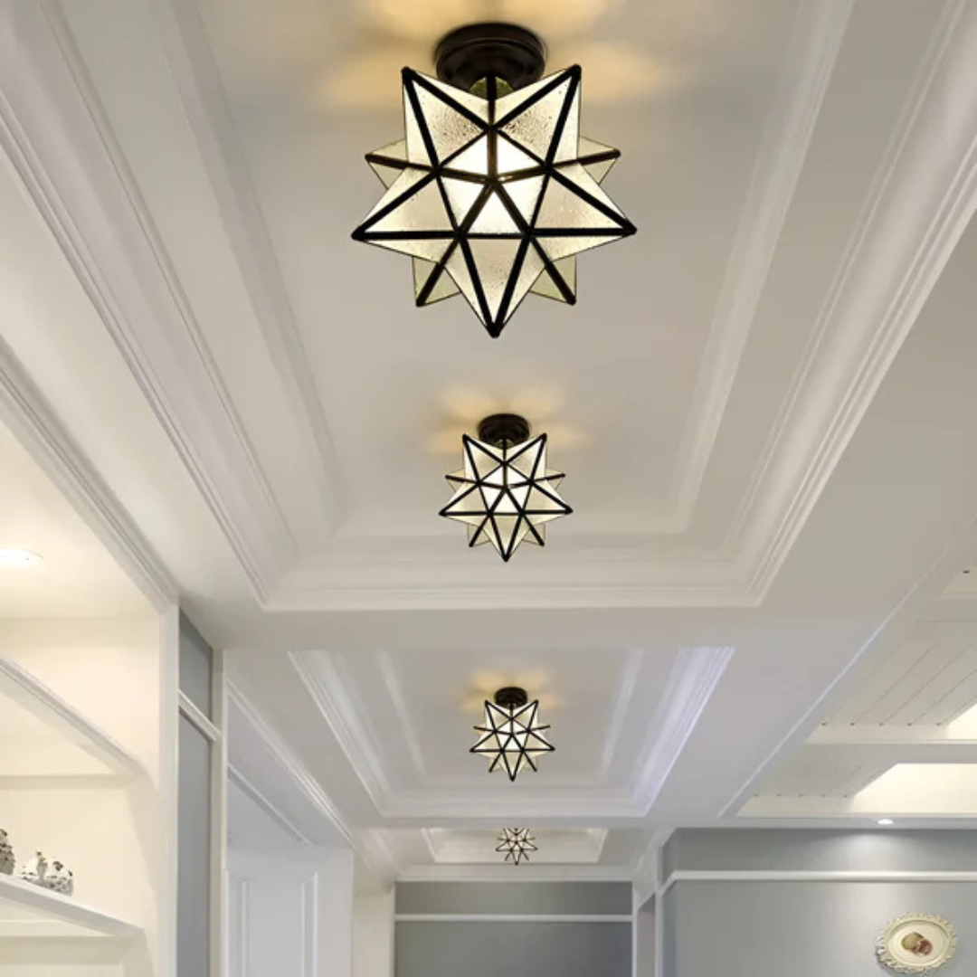 Xelio LED Ceiling Lamp Elegant Geometric