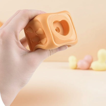 Baby Stacking Toy Sensory Teething Cubes