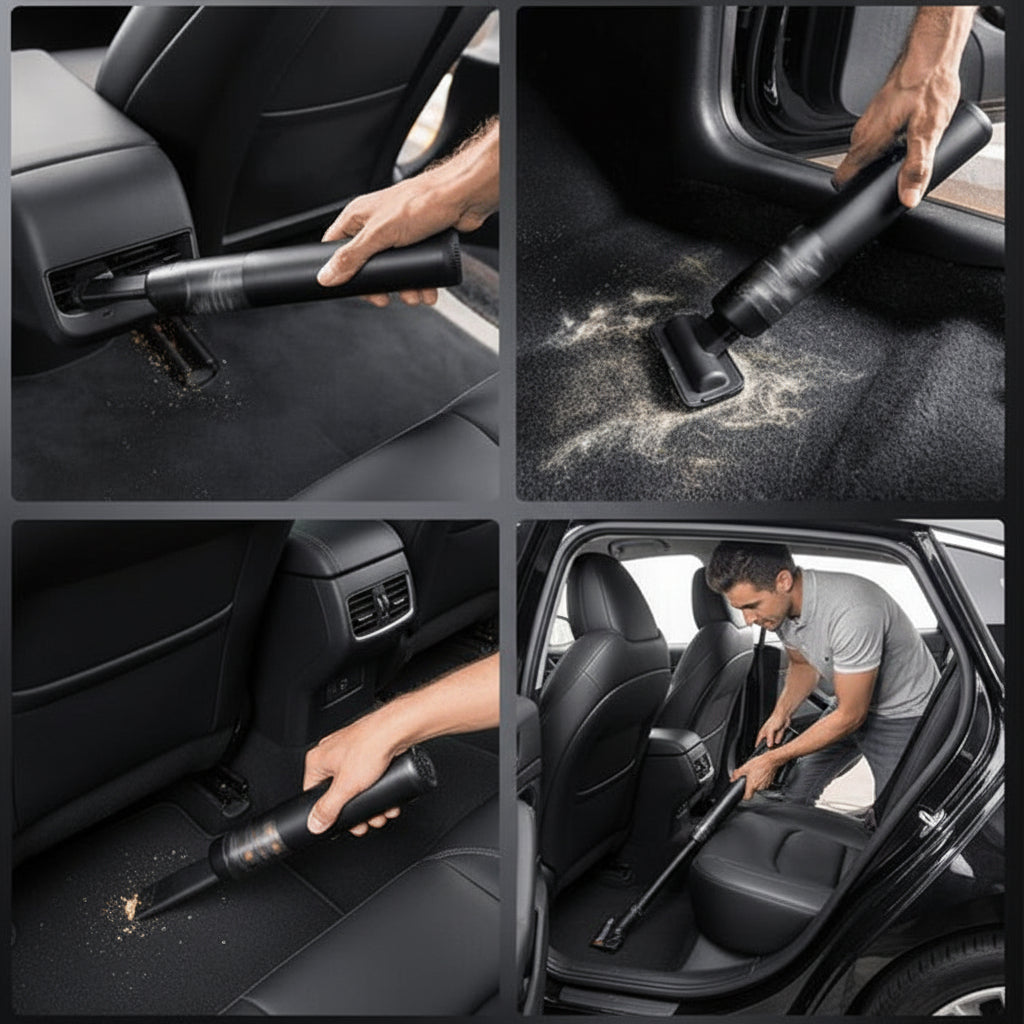 Car Vacuum Handheld Cordless Mini Cleaner