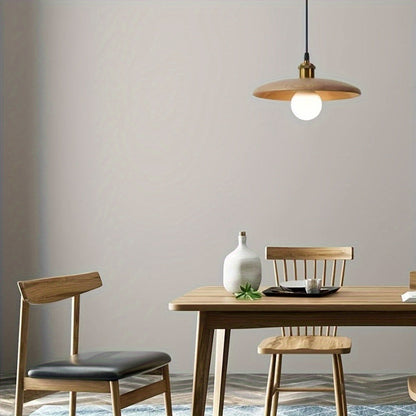 Modern Nordic Solid Wood Pendant Light
