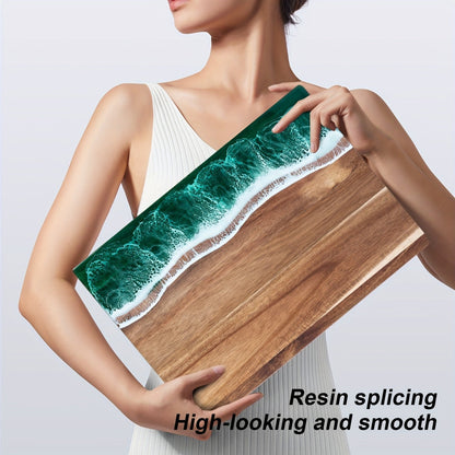 Wave Resin Cutting Board Ocean Inspired