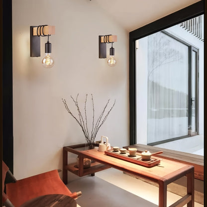 Modern Industrial Wall Sconce E27 Base &