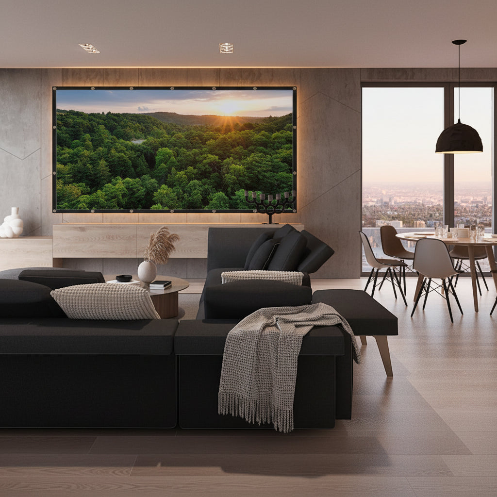 Portable 120 Inch Projector Screen Outdoor