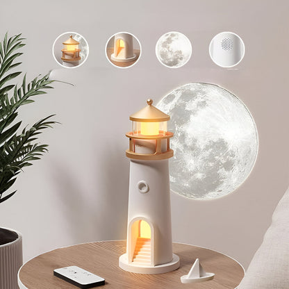 Night Light Projection Lighthouse LED Room