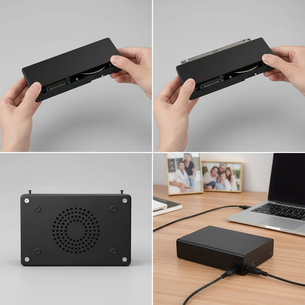 External Hard Drive Portable SSD USB 3.0