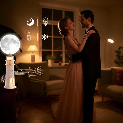 Night Light Projection Lighthouse LED Room