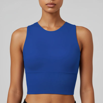 Womens Pickleball Crop Tank High Stretch