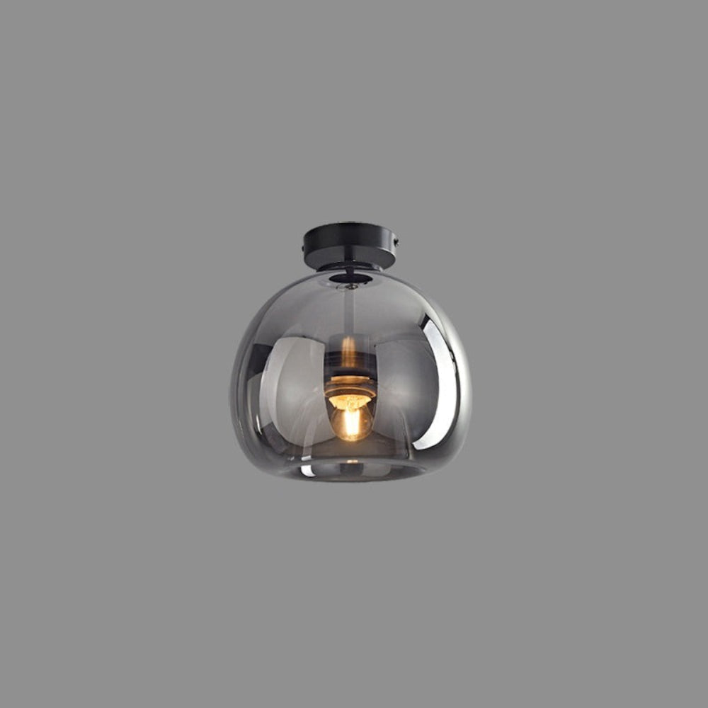 Vintage Bubble Glass Ceiling Light Retro
