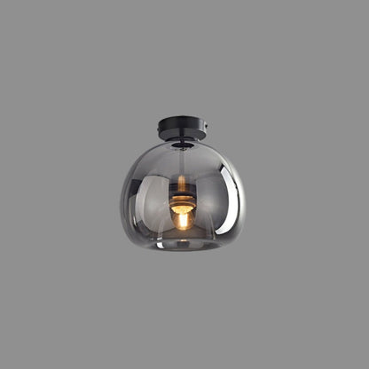 Vintage Bubble Glass Ceiling Light Retro