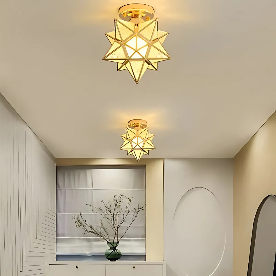 Xelio LED Ceiling Lamp Elegant Geometric