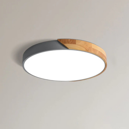LED Ceiling Light Modern Nordic Wooden