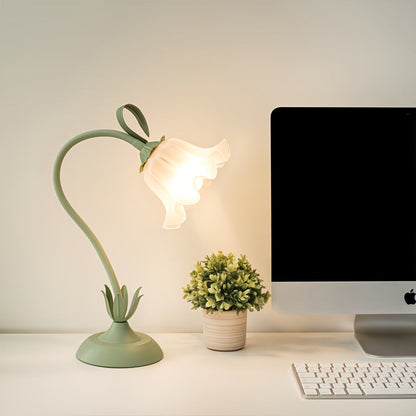Floral Table Lamp USB Powered