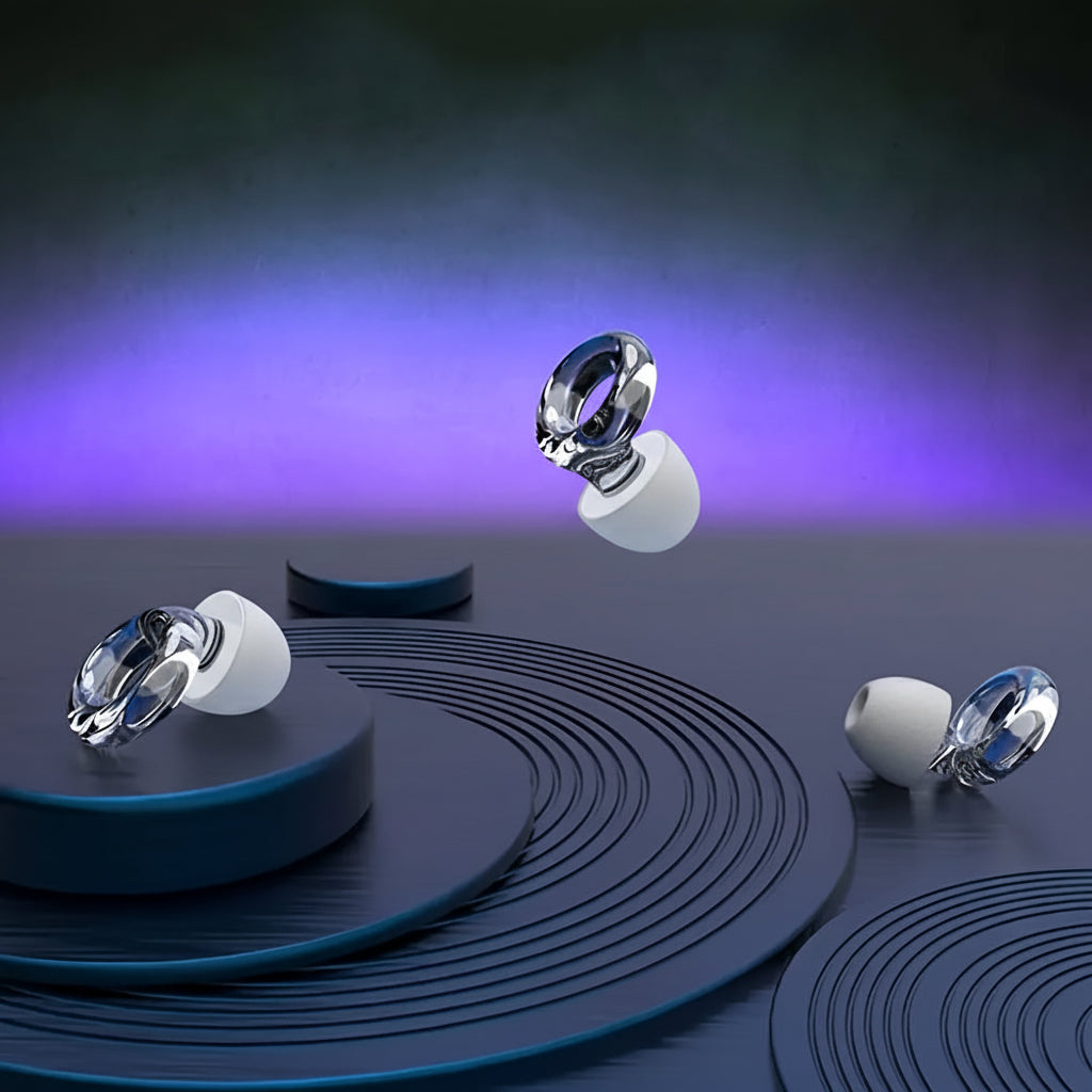 Ear Plugs Reusable Silicone Noise Cancelling