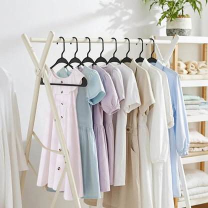 Clothes Hangers Plastic Set Heavy Duty Slim