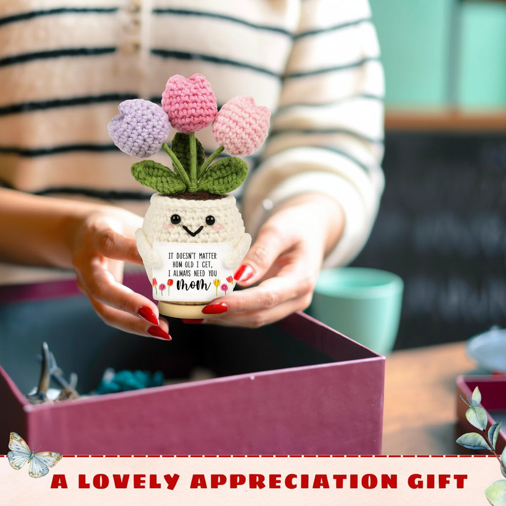 Mothers Day Gifts Crochet Flower Handmade