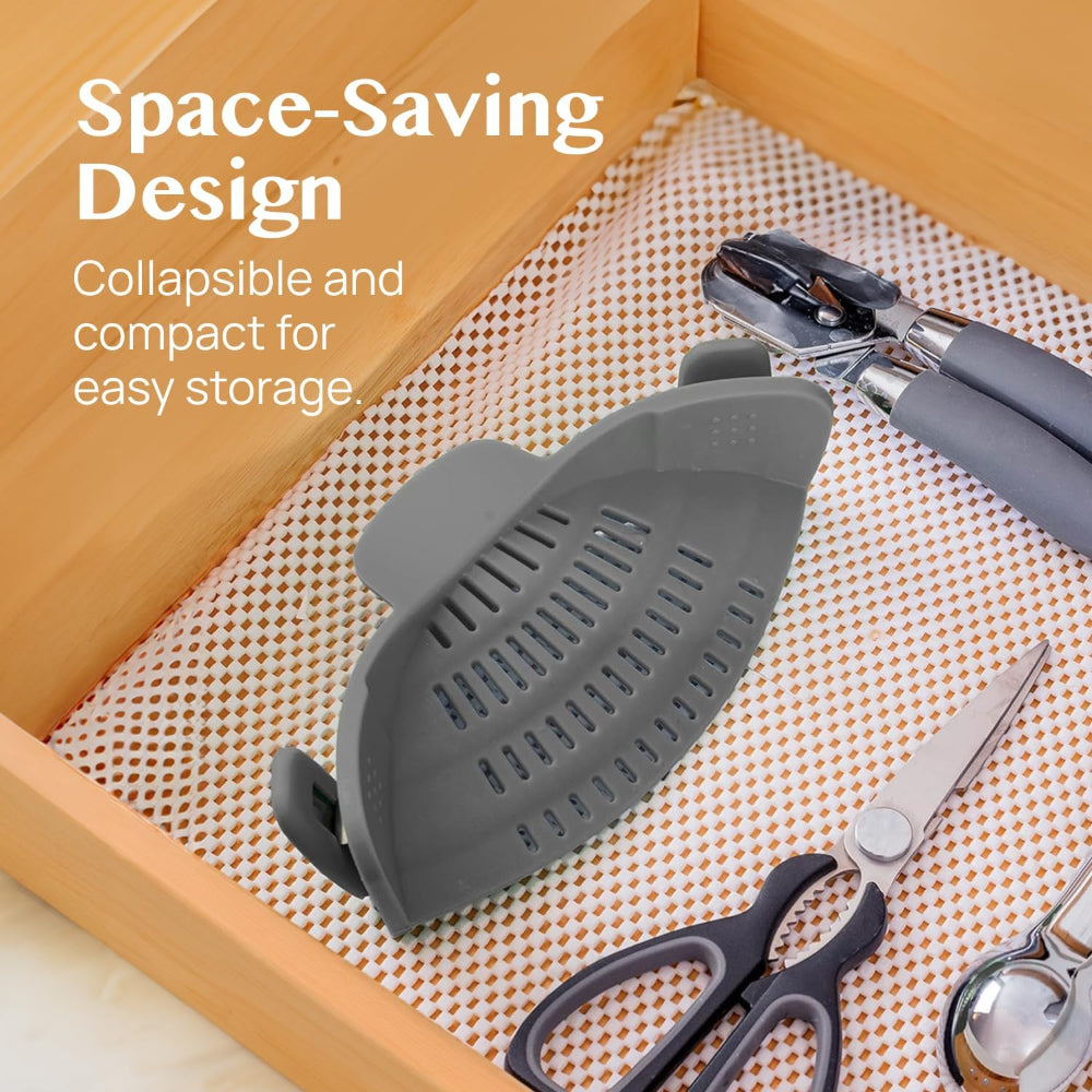 Kitchen Strainer Clip Style Pot Pasta
