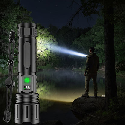 LED Flashlight High Lumens Rechargeable