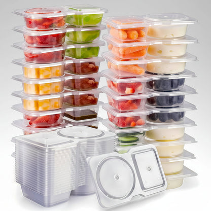 Food Storage Containers Lids Meal Prep