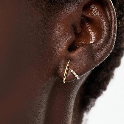 Earrings Mothers Day Gift Gold Geometric