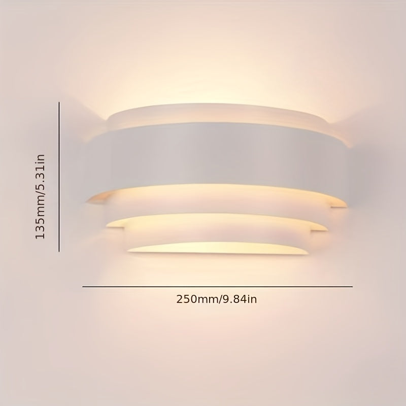 Modern Wall Sconce Up & Down Metal