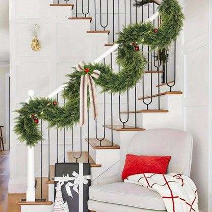 Christmas Garland Artificial Greenery Art
