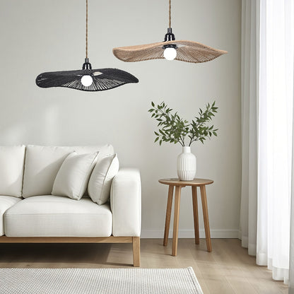 Handwoven Paper Rope Ceiling Light Shade
