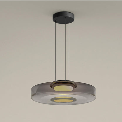 Glass Pendant Lamp Bauhaus Style Hanging