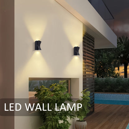 Modern LED Outdoor Wall Light 3W 6W