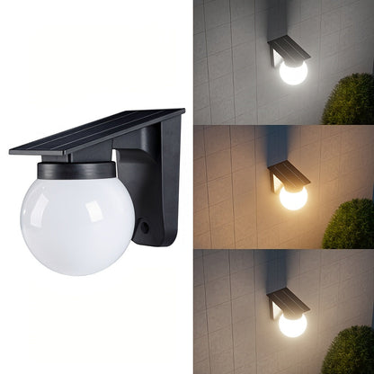 Solar Globe LED Wall Light Smart Dimmable