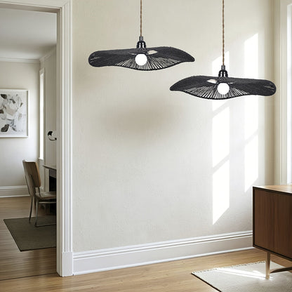 Handwoven Paper Rope Ceiling Light Shade