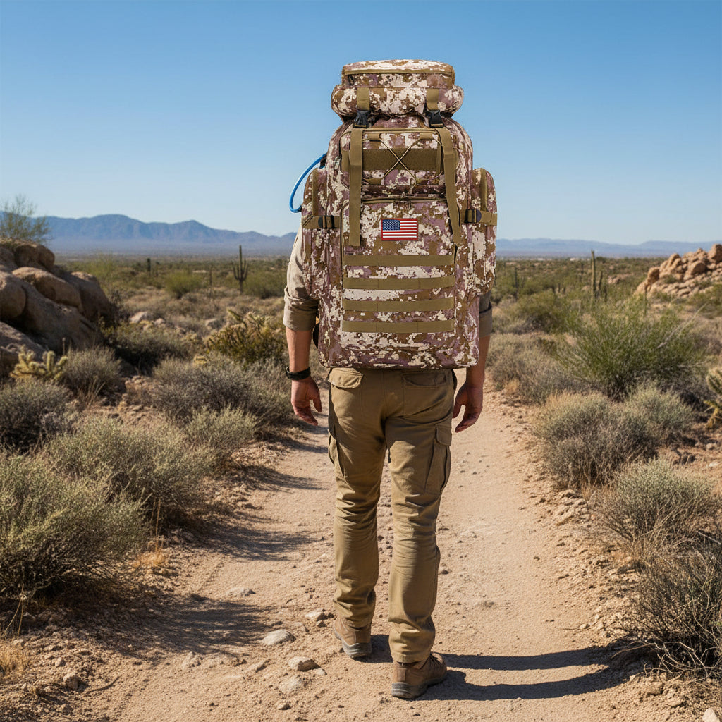 Hiking Backpack Large Capacity Tactical