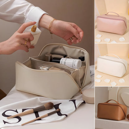 Makeup Bag Travel Organizer PU Shell