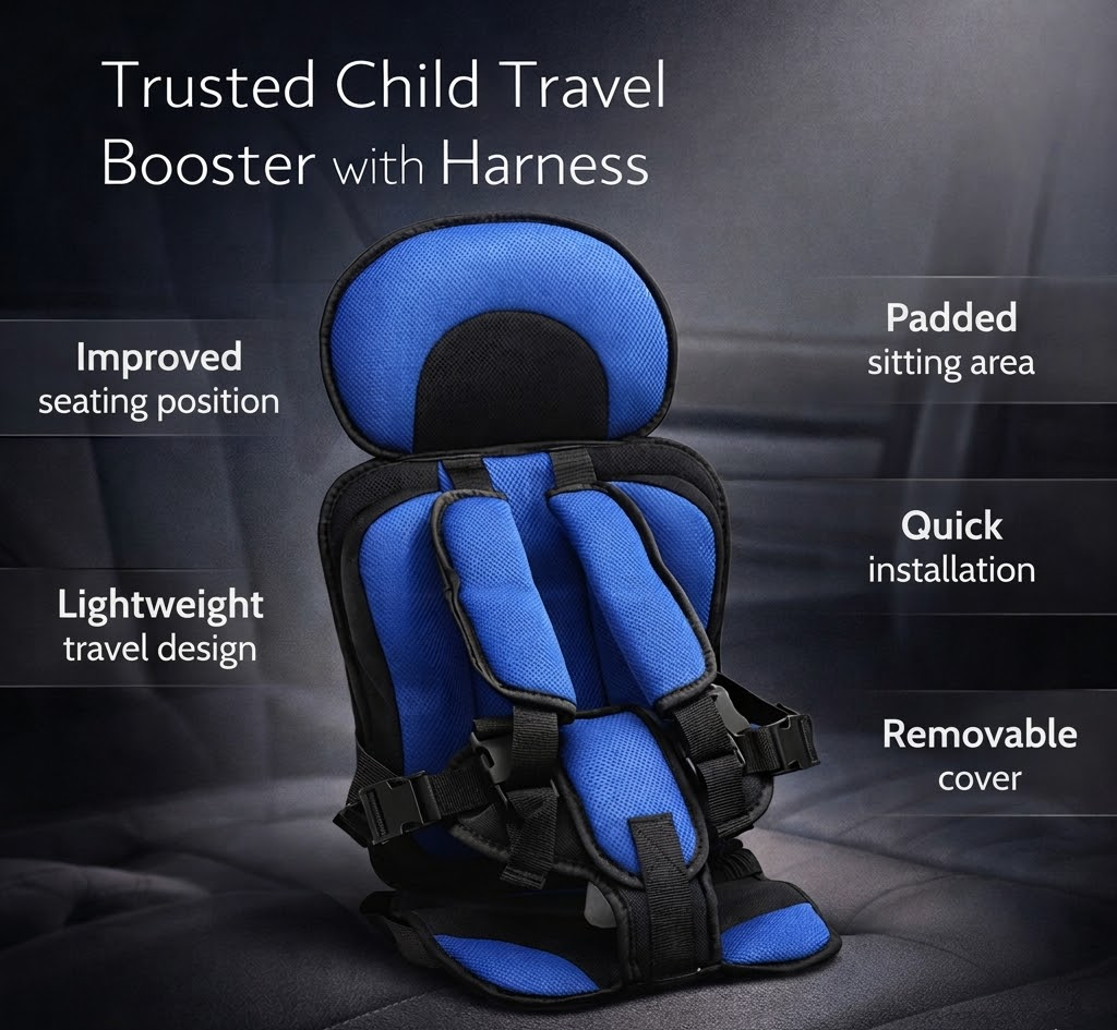Car Seat Booster Child Safety Travel Cushion