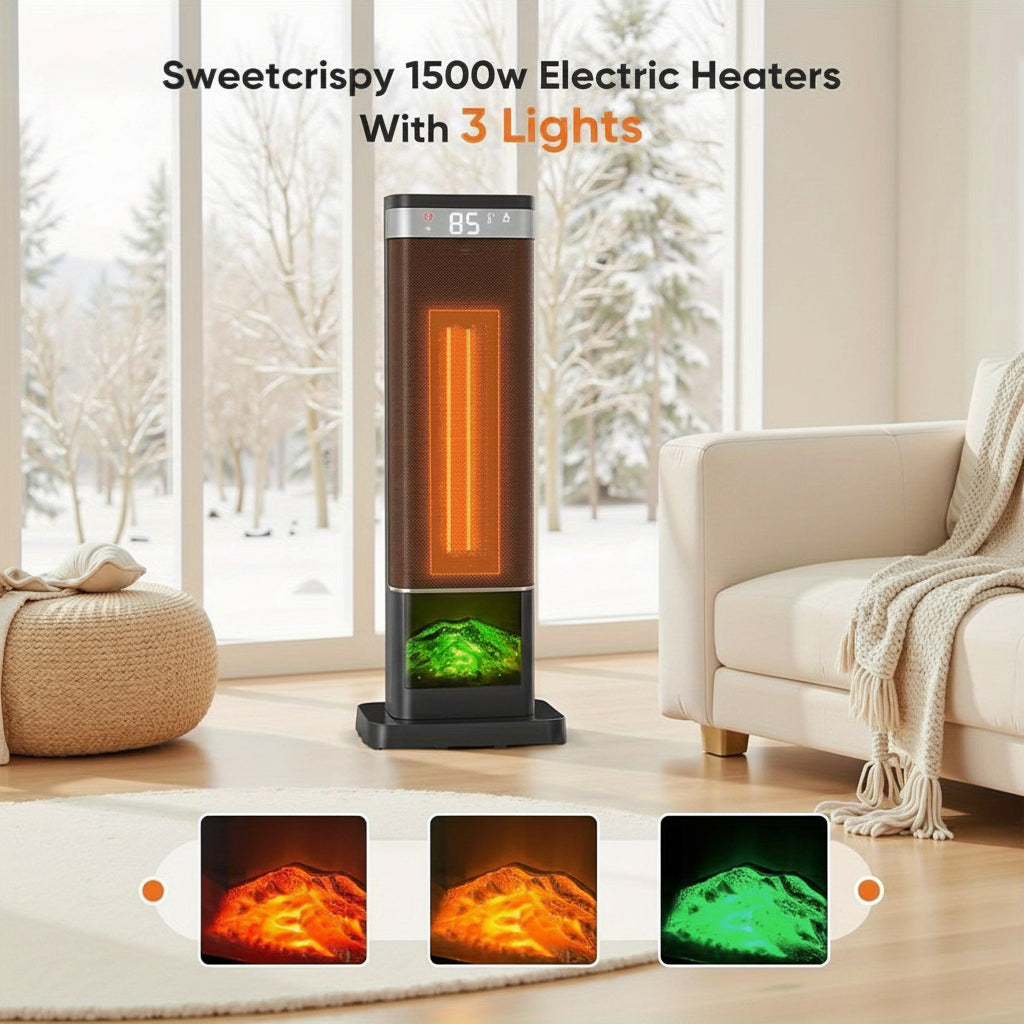 Space Heater Portable Electric Warm Air