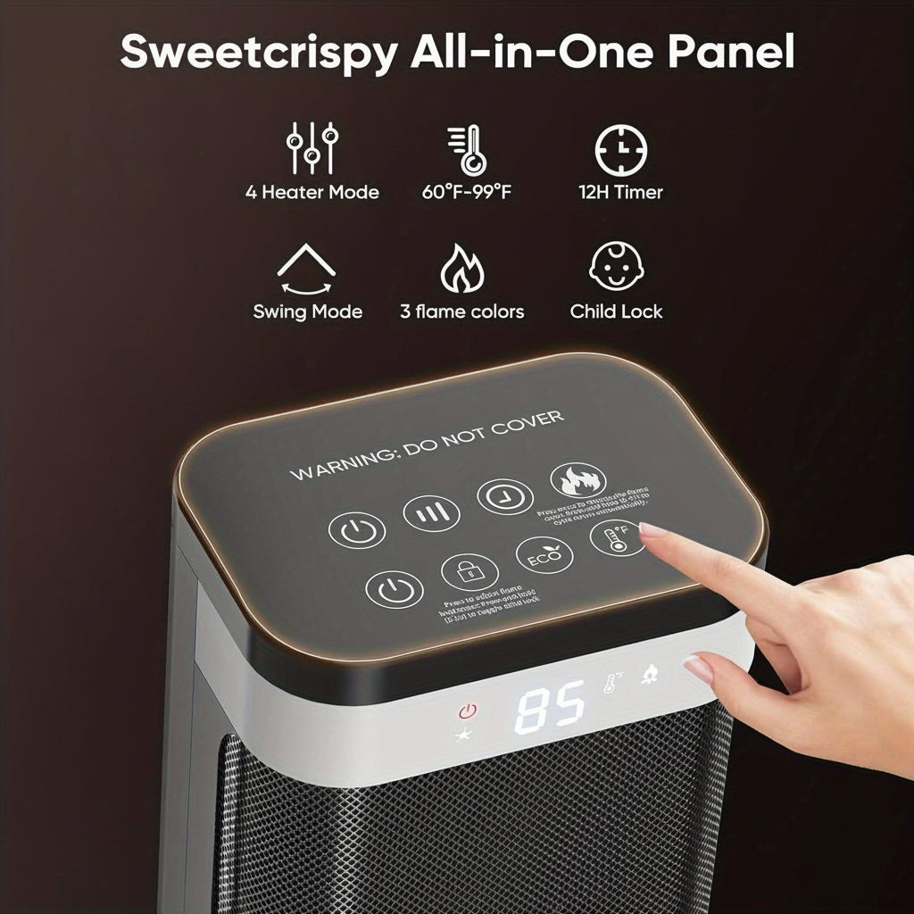 Space Heater Portable Electric Warm Air