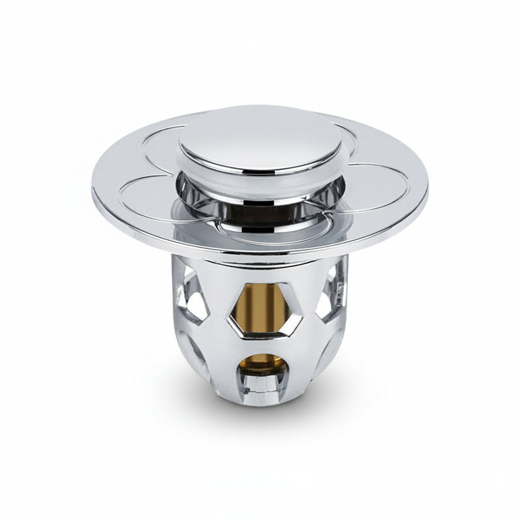 Sink Drain Stopper Pop Up Stainless Steel