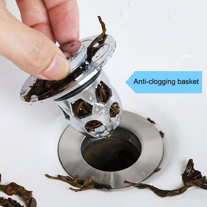 Sink Drain Stopper Pop Up Stainless Steel