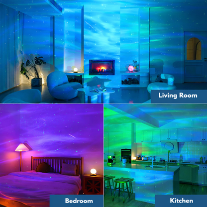 Night Light Aurora Projector LED Galaxy Lamp