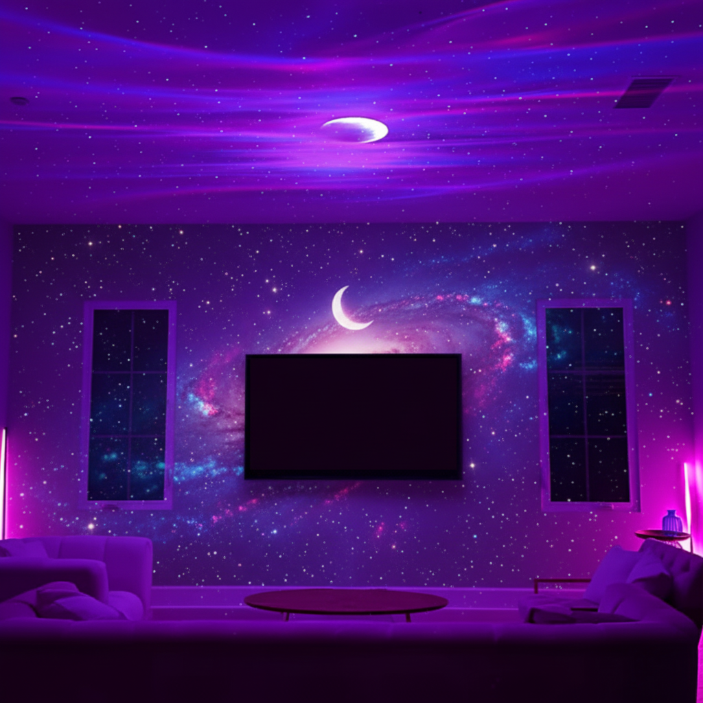 Night Light Aurora Projector LED Galaxy Lamp