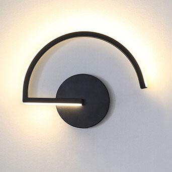 Curves Line LED Wall Light Modern Minimalist