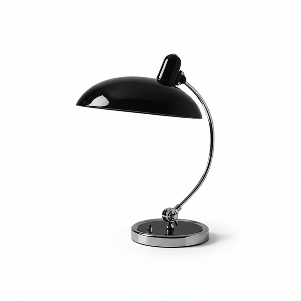 Scandiarc Table Lamp Bauhaus Inspired Curved