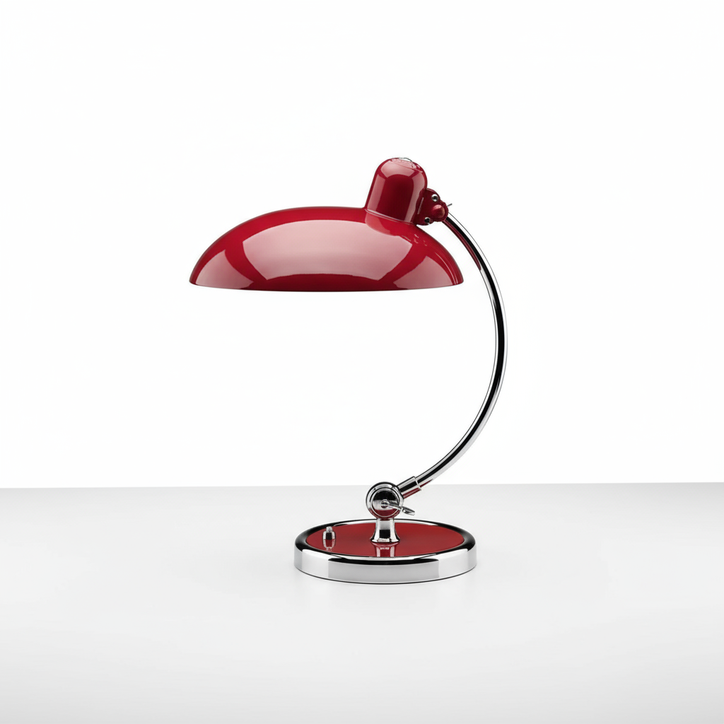 Scandiarc Table Lamp Bauhaus Inspired Curved