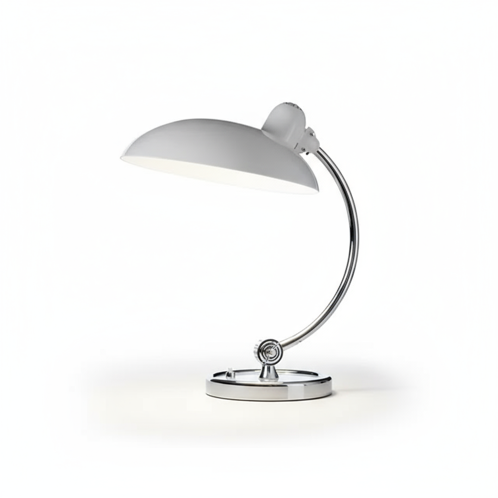 Scandiarc Table Lamp Bauhaus Inspired Curved