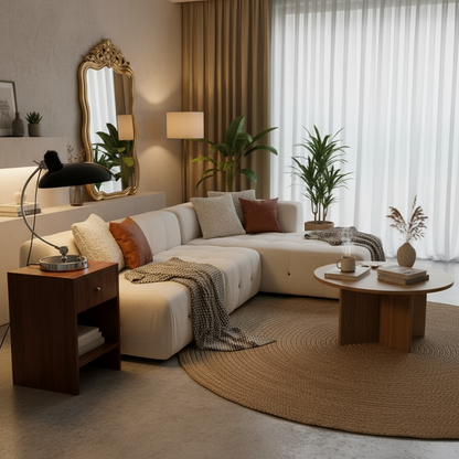 Scandiarc Table Lamp Bauhaus Inspired Curved