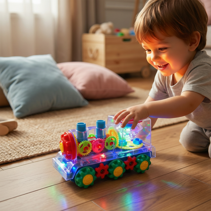 Toy Train Light Up Musical Dancing Electric