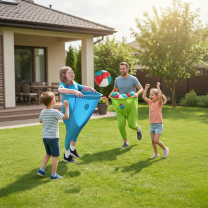 Kids Outdoor Game Ball Catching Pants Fun