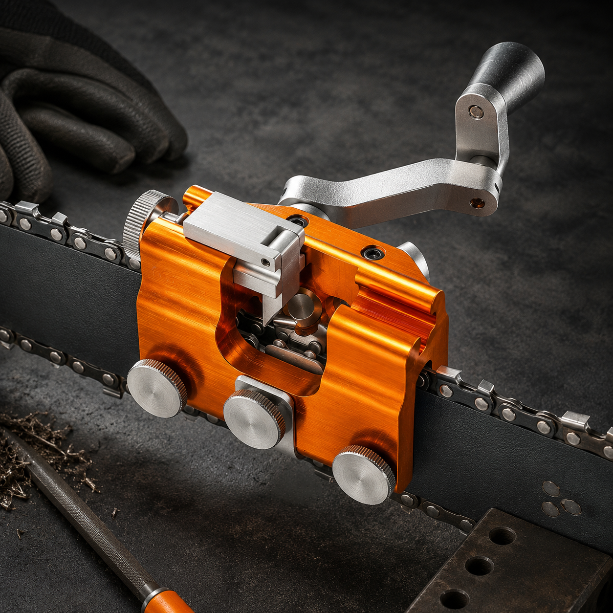 Accurate Chainsaw Sharpening Tool Chain