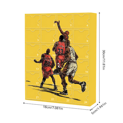 Advent Calendar Basketball Collectible