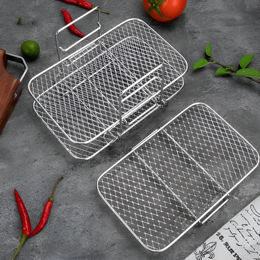 Air Fryer Rack Stackable Kitchen Cooking